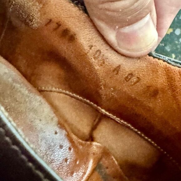 Wolf & Sheppard Brown Leather plain Toe Dress Shoes. Size 10.5 - Picture 10 of 10